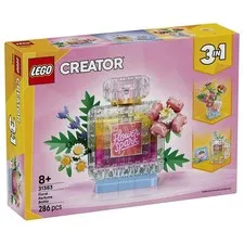 LEGO Creator 3 in 1 Floral Decor Perfume Bottle Set 31172 Vase Smoothie Jar