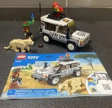 Lego City - Safari Off-Roader - Set #60267 - Complete W/ Manual  N0 B0X