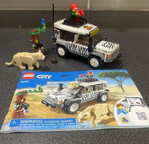 Lego City - Safari Off-Roader - Set #60267 - Complete W/ Manual  N0 B0X