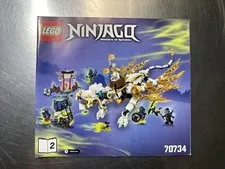 2015 LEGO Ninjago Masters Of Spinjitzu 70734 Manual Booklet Only  Used Condition