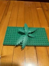 LEGO Plant Palm Tree/Crown Top Green