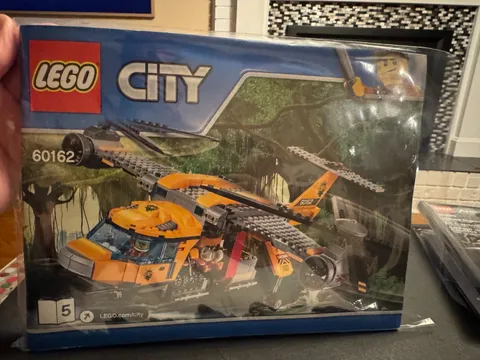 LEGO City Jungle Air Drop Helicopter 60162 Instruction Manual ONLY Retired ALL
