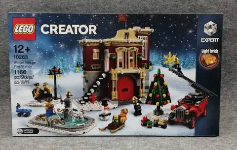 Winter Village Fire Station Model 10263 LEGO