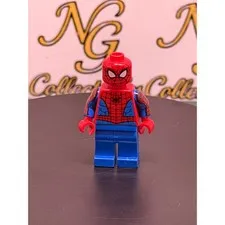 LEGO Marvel Spider-Man Minifigure Red Blue Suit Printed Arms SH720 Peter Parker