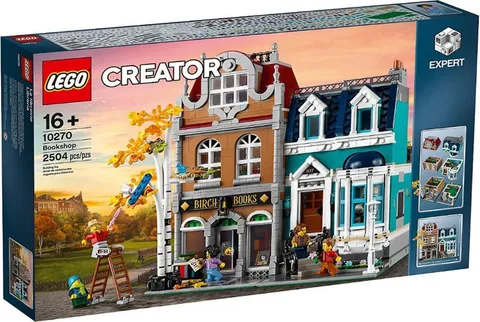 LEGO Creator Expert 10270 Bookshop Modular Building 2504 Pieces