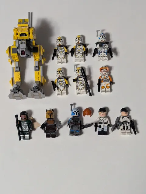 LEGO Star Wars Minifigure Lot of 11 Figures, GREAT CONDITION *See Description