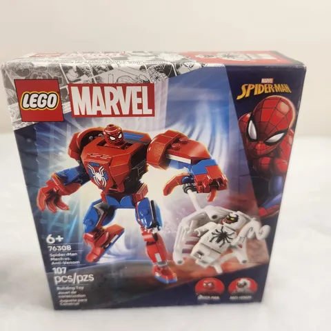 LEGO Marvel SPIDER-MAN MECH vs ANTI-VENOM New & Sealed 107 pcs 76308 LEGO