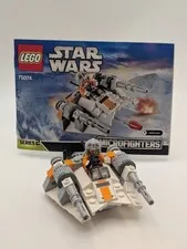 LEGO Star Wars: Snowspeeder Microfighter (75074) - 100% complete with minifig