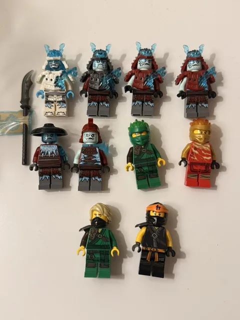 Lego Ninjago Forbidden Spinjitzu Minifigure Lot see Desc