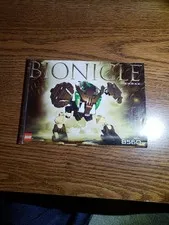 Original Lego Bionicle Pahrak 8560 Manual Instruction Book Only