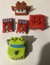 Lego Duplo Disney Cars Lot Of 5 Automobile Car Pieces Parts Pictured