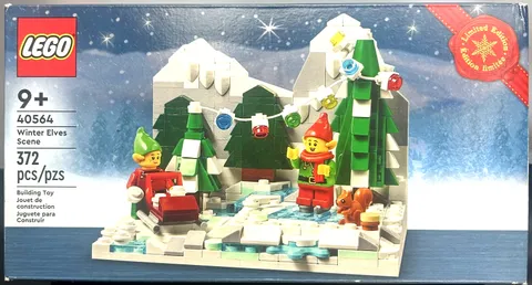 LEGO Seasonal: Winter Elves Scene 372 Pcs (40564): New and Sealed 