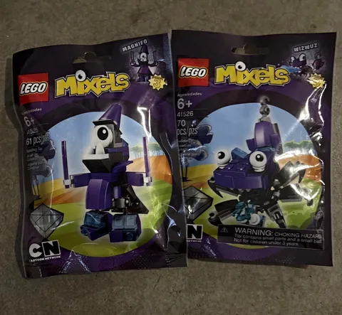 LOT of 8 SEALES LEGO mixels