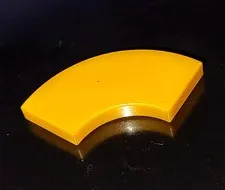 LEGO 27925 PEARL GOLD Tile, Round Corner 2x2 Macaroni ෴ qty 1 ෴ 6173654