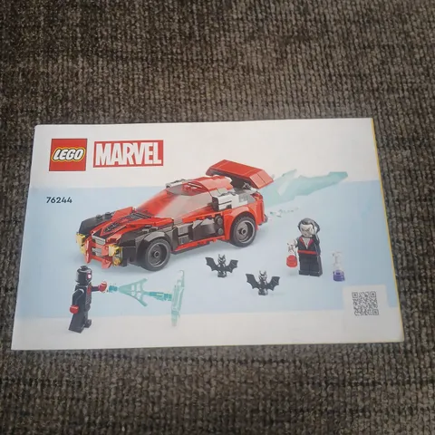 LEGO Miles Morales Sports Car 76244 Car Build Manual Only