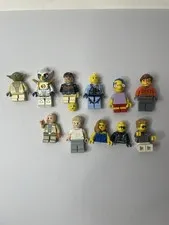 LEGO Minifigure Lot of 12 Yoda Milhouse Chima Star Wars City Mercedes Mixed