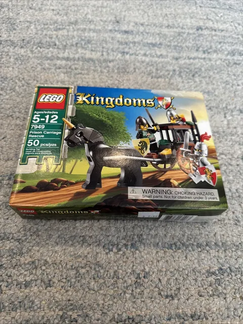 LEGO Castle: Prison Carriage Rescue 7949 Kingdoms Dragon Knight Sealed NISB Set