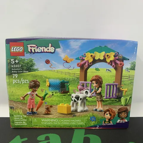 Lego Friends Autumn's Baby Cow Shed 42607 Building Toy Leo Cow Rabbit