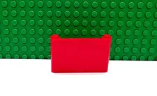 Lego 1 Red 1x6x4 Wall Panel with 2 Studs NEW