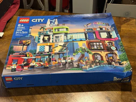 LEGO City 60380 Downtown Brand New Factory Sealed 8+ 2010pcs - Worn Box