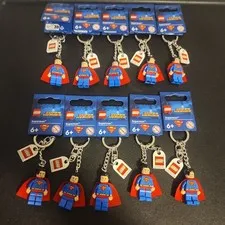 LEGO Super Heroes Superman Keychain 853952 NEW