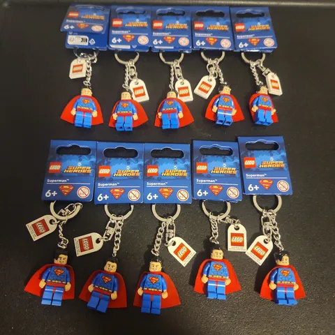 LEGO Super Heroes Superman Keychain 853952 NEW