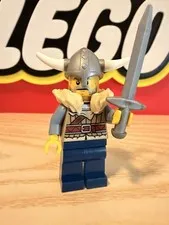 Lego Viking Warrior Minifigure With Accessory