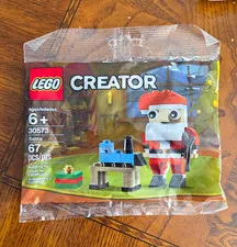 LEGO Creator 30573 Santa Polybag Complete Set 67 pcs Plastic Building Toy 6+