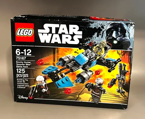 NIB Sealed LEGO 75167 Star Wars Bounty Hunter Speeder Bike Battle Pack Bossk