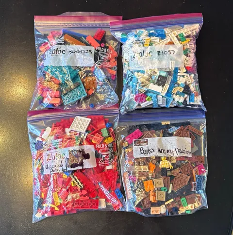 LEGO set lot with 4 LEGO sets, complete!