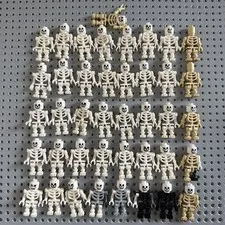 x41 Skeleton Minifigure Lot - LEGO Castle Halloween Pirate