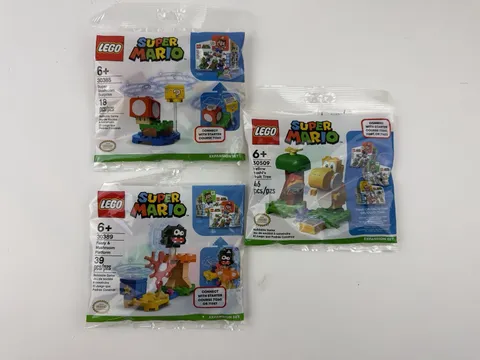 LEGO Super Mario Polybag Lot 30389, 30509, 30385 NEW! SEALED!