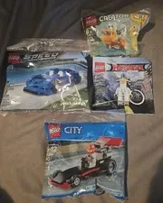 LEGO Sealed Small Piece Bags Lot of 4 