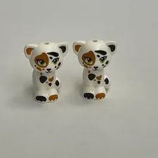 Lego 11602 37068 Cats with Spots Replacement Parts Pieces Lot of 2