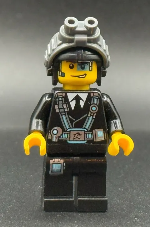 Lego Minifigure Curtis Bolt Ultra Agents UAGT015 from  Set 70165