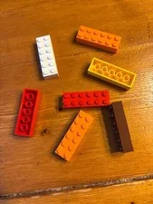 Lego Part 2456 4pcs 2X6 Bricks CHOOSE YOUR COLOR