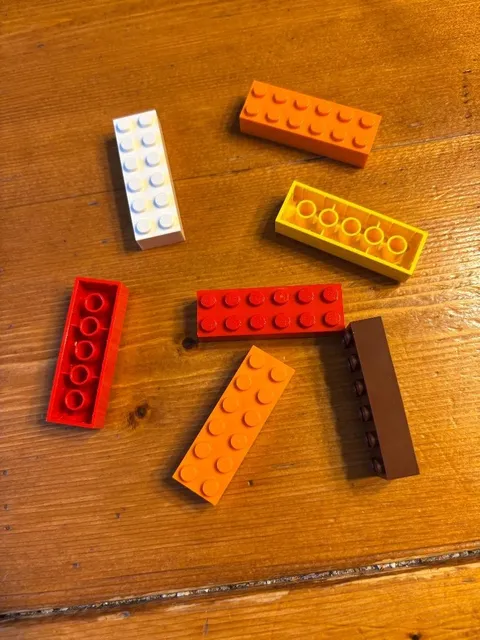 Lego Part 2456 4pcs 2X6 Bricks CHOOSE YOUR COLOR