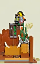 LEGO® Ninjago Cyren Skybound Pirate Minifigure 70593 The Green NRG Dragon