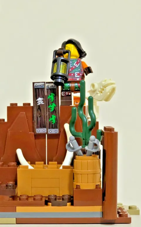 LEGO® Ninjago Cyren Skybound Pirate Minifigure 70593 The Green NRG Dragon