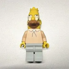 LEGO Grampa Simpson Minifigure The Simpsons Minifigures Series