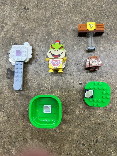 LEGO 71360 Super Mario Starter Course Bowser Jr. & Goomba Figures Lot