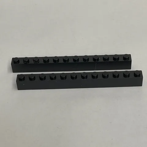 Lego 6112 Black Replacement Parts Pieces Lot of 2