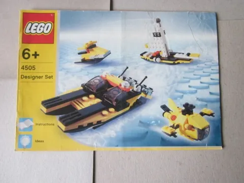 Lego Building Instructions Instruction 4505 Designer Set