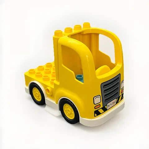 Lego Duplo Semi Truck Replacement Yellow Hauler Vehicle Cab Building Block 5”