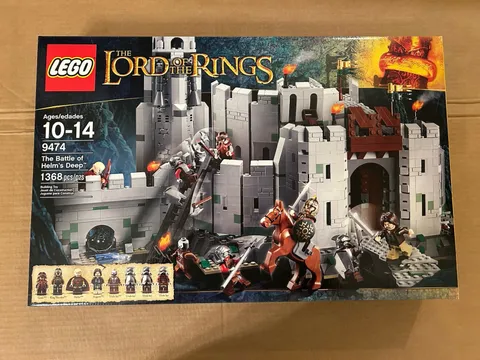 LEGO Lord of the Rings The Battle of Helm's Deep 9474 New In Factory Sealed Box