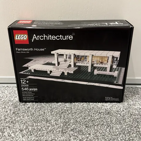 LEGO Architecture Farnsworth House 21009 Retired Building Set 546 Pieces