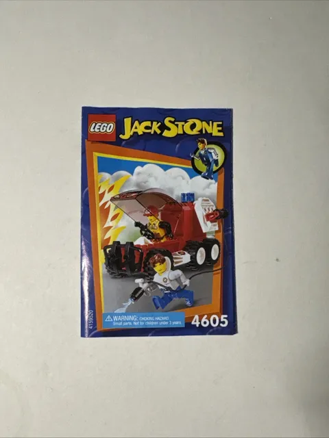 LEGO 4605 - JACK STONE Fire Response SUV; INSTRUCTIONS ONLY