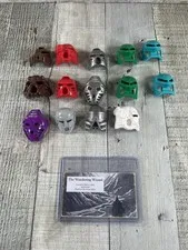 LEGO Bionicle: 14 Bionicle Masks - Kanohi Mask - Vintage - Used - Many Colors