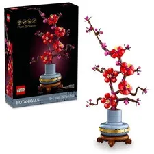 Lego Artificial Plum Blossom Flower Building Set for Adults & Diy Home