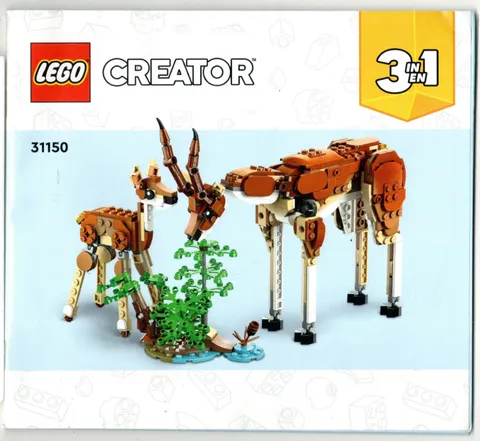 Lego ~  Instructions Manual Booklet Only ~ Creator 31150